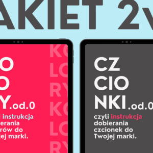 PAKIET 2w1: Kolory.od.0 + Czcionki.od.0